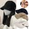 Womens Foldable Sunhat Adjustable UV Protection Cap Summer Outdoor Beach Fisherman Hat Cotton Wide 2