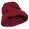 Women Winter Beanies Knitted, Girls Cap Twist Crochet Winter Hats, Female Pompom Beanie Ear Braid Ponytail Skullies Hat