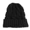 Women Winter Beanies Knitted, Girls Cap Twist Crochet Winter Hats, Female Pompom Beanie Ear Braid Ponytail Skullies Hat