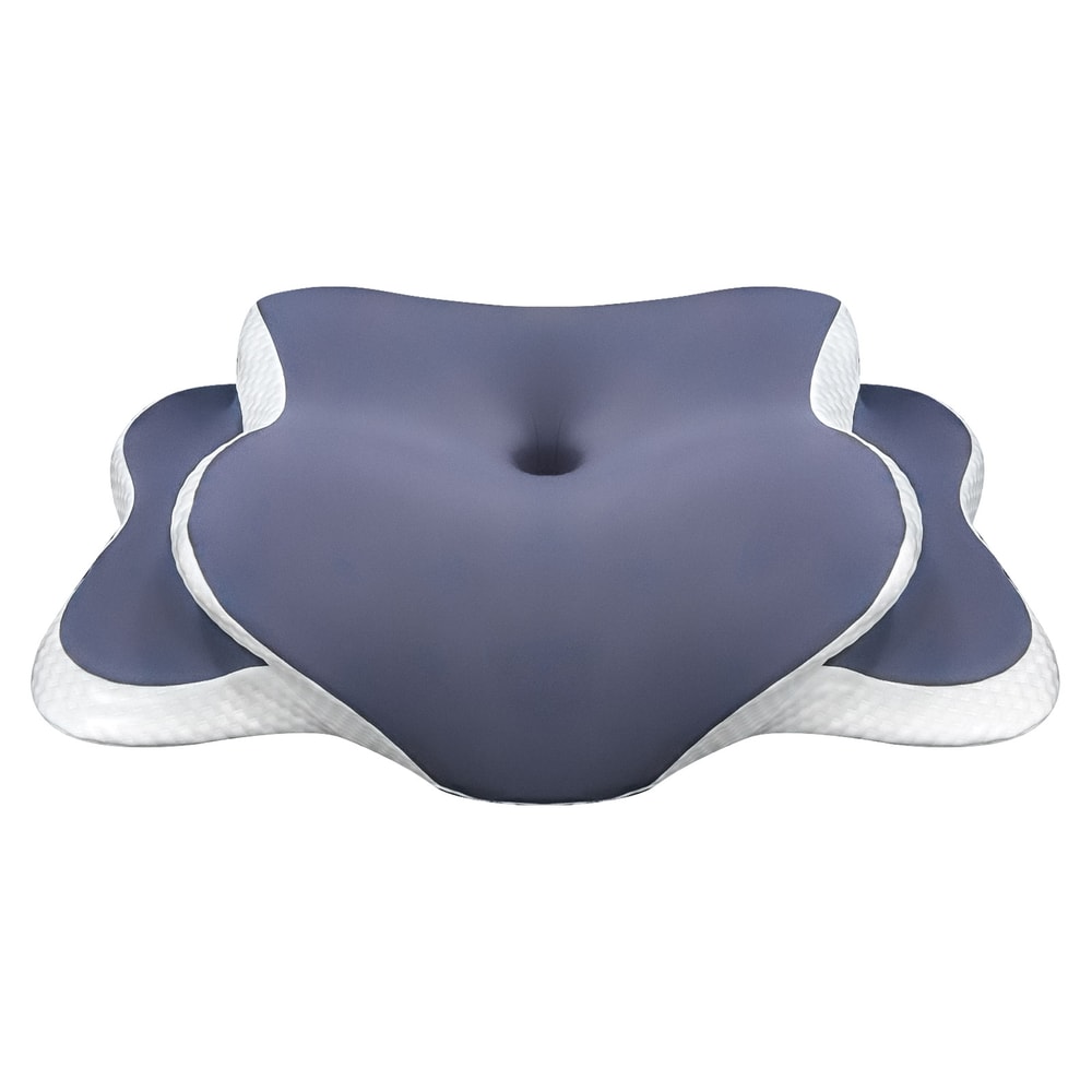 Contour Memory Foam Cervical Pillow, Neck Pain Relief for Side, Back, Stomach Sleepers, Orthopedic Ergonomic Support