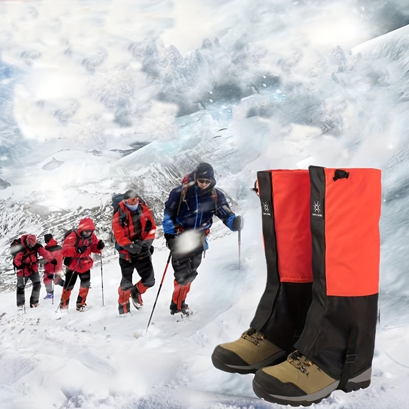 Outdoor Waterproof Leg Gaiter Mountaineering Snow Cover For Hiking Snow Village Leg Cover For Snow 0