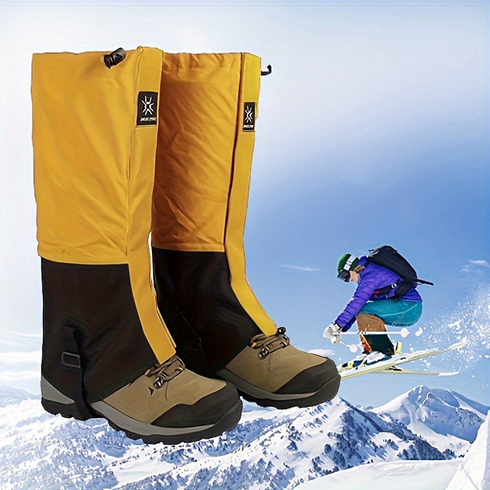 Outdoor Waterproof Leg Gaiter Mountaineering Snow Cover For Hiking Snow Village Leg Cover For Snow 5