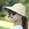 Ladies Fashion Summer Vacation Wide Brim Foldable Sun Hat AntiUV Beach Visor Caps Casual Hats For W 0