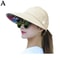 Ladies Fashion Summer Vacation Wide Brim Foldable Sun Hat AntiUV Beach Visor Caps Casual Hats For W 6