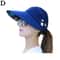 Ladies Fashion Summer Vacation Wide Brim Foldable Sun Hat AntiUV Beach Visor Caps Casual Hats For W 9