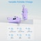 Portable Mini Charger With Builtin Lightning TypeC Cable LED Display Foldable Stand Power Bank 4