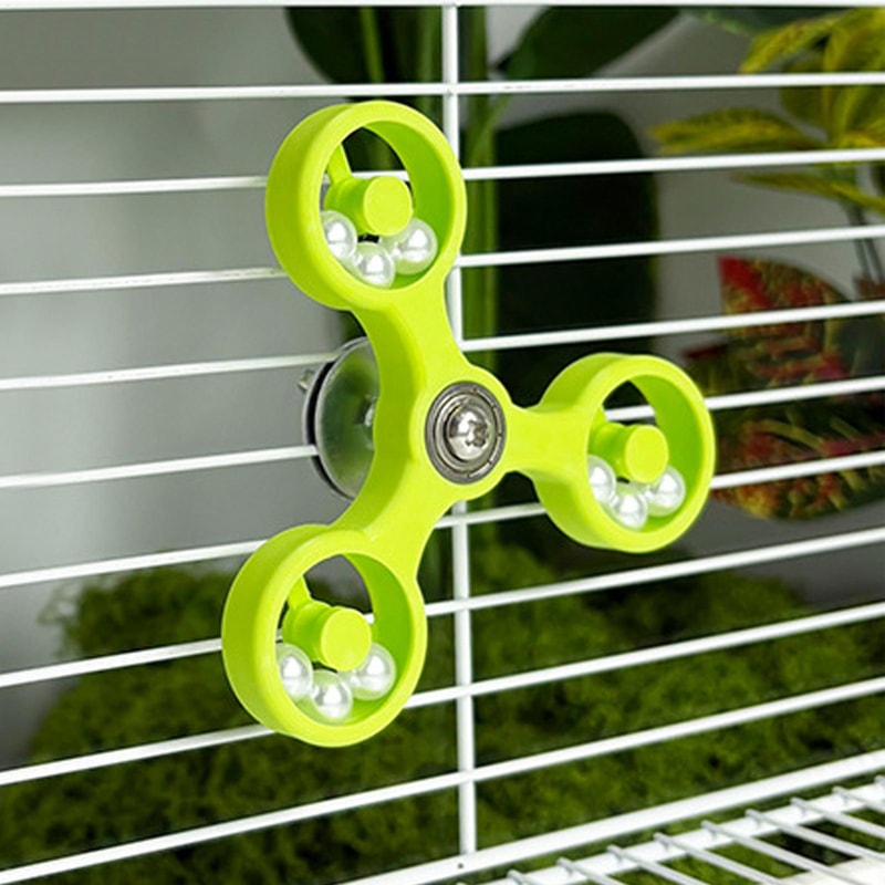 Rotating Bird Toys For Parrots Interactive Parrot Toy For Bird Cage Mental Stimulation Entertainme 1