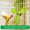 Rotating Bird Toys For Parrots Interactive Parrot Toy For Bird Cage Mental Stimulation Entertainme 4