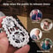 Stress Relief Metal Fidget Spinner Office Desk Toy For Adults CNC Machined Gears Relaxing Hand Spin 2