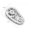 Stress Relief Metal Fidget Spinner Office Desk Toy For Adults CNC Machined Gears Relaxing Hand Spin 7