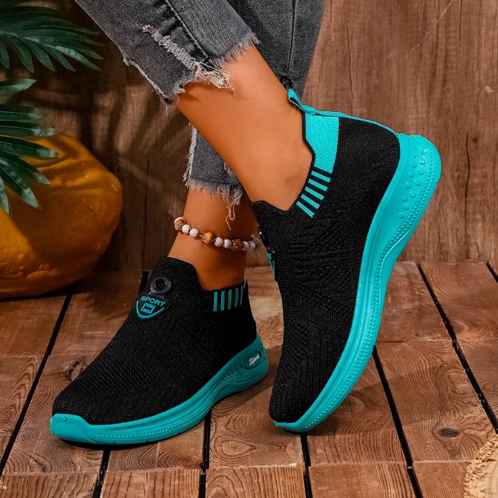 Fashion Slipon Ladies Shoes Womens Vulcanize Shoes Breathable Light Comfortable Casual Shoes New Co 4