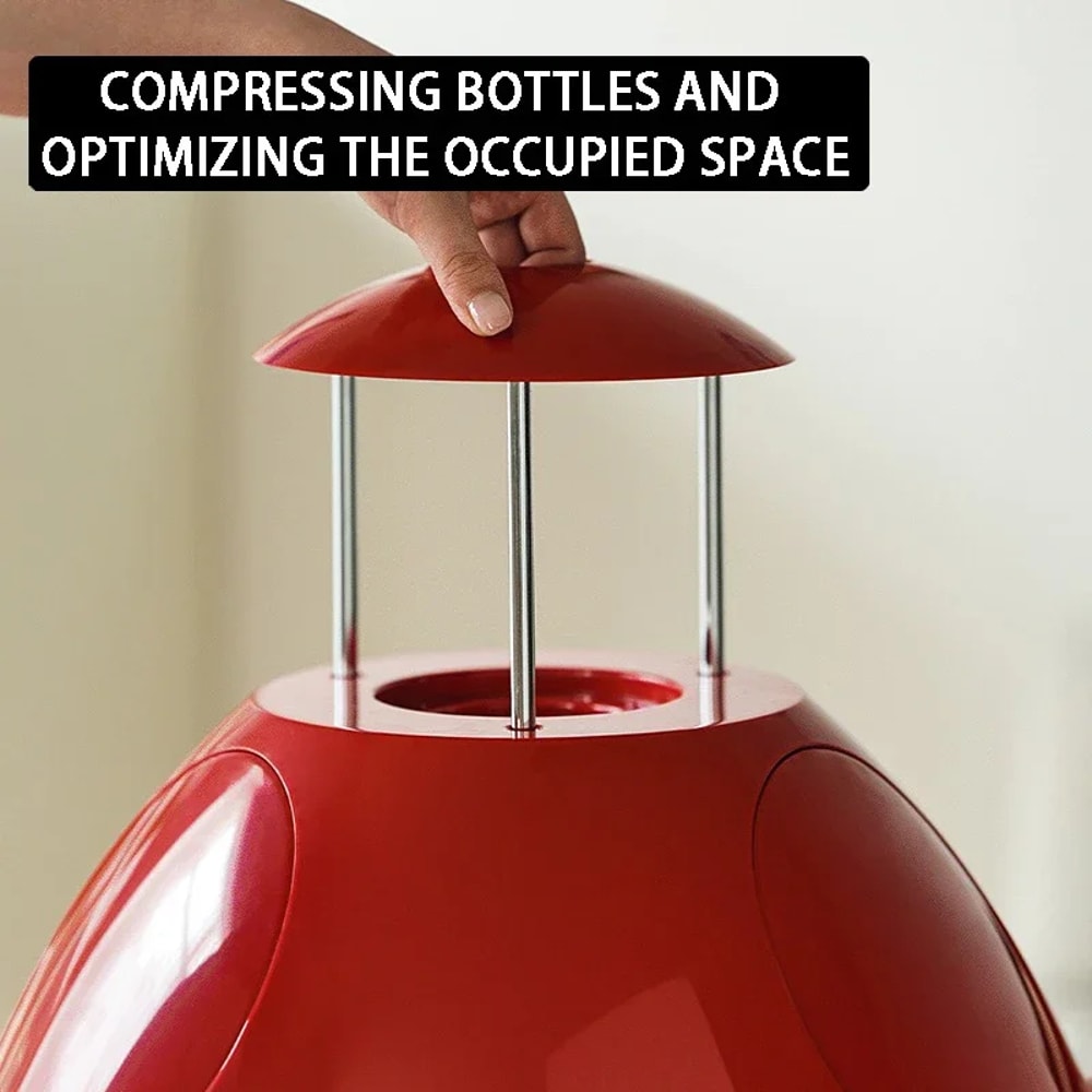 Dinosaur Egg Trash Can Large Capacity Waste Bin For Kitchen Room Garbage Collector Creative Cartoon 2