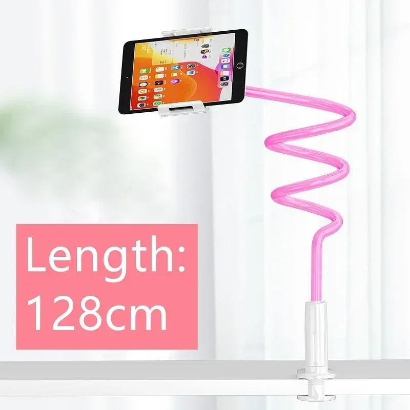 Lazy Bracket Phone Holder Stand Flexible Long Arms Clamp Mount For Bed And Headrest Adjustable Clam 8
