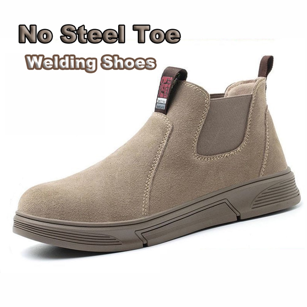 Wear Resistant No Steel Toe Work Boots Anti Puncture Protective Sneakers Breathable Lightweight Saf 7