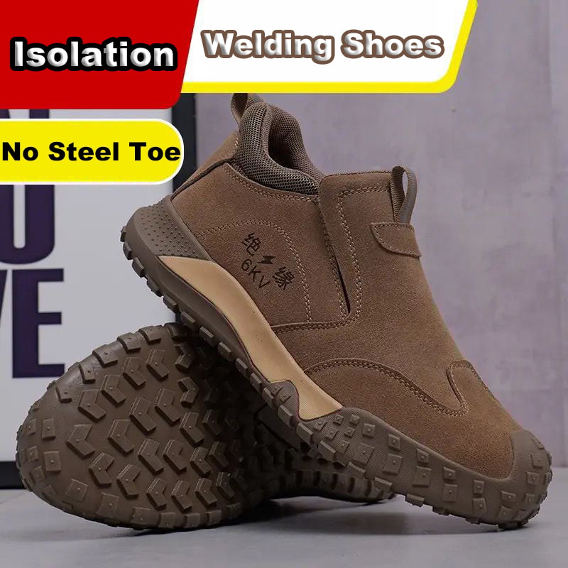 Wear Resistant No Steel Toe Work Boots Anti Puncture Protective Sneakers Breathable Lightweight Saf 9