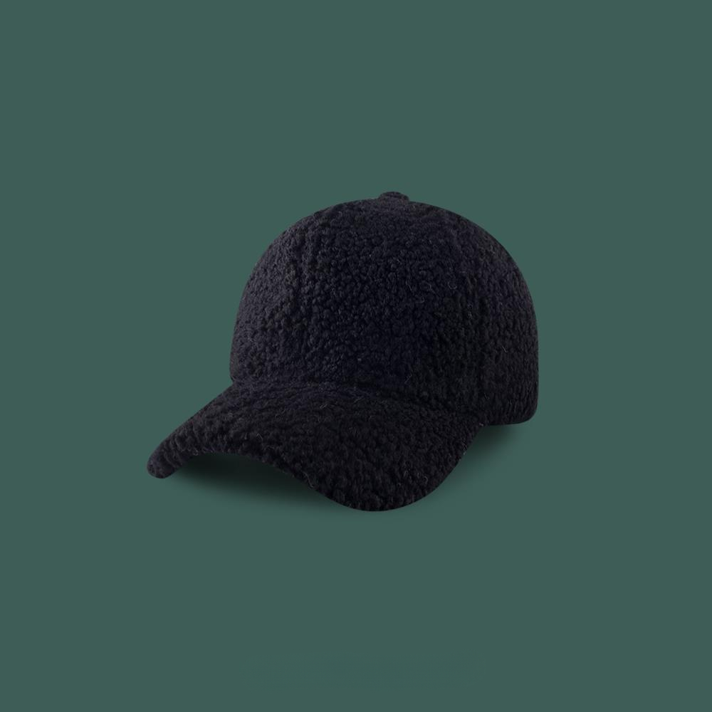 Unisex Artificial Lamb Wool Baseball Cap Women Winter Warm Hat Men Outdoor Sports Baseball Hats Woo 7