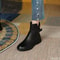 Winter Womens Shoes Retro Leather Ankle Boots Casual Platform Boots For Autumn Female Flat Short Bo 3