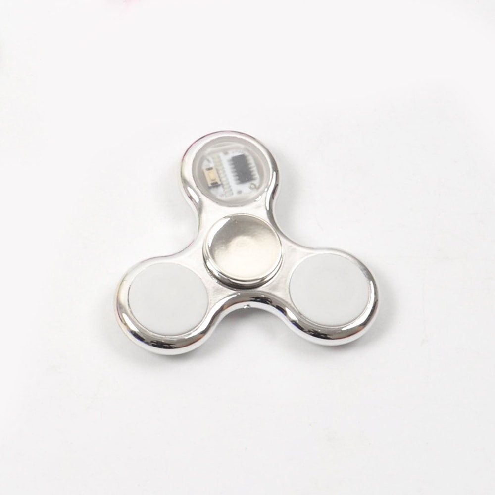 Glow In The Dark Creative LED Light Fidget Spinner Stress Relief Hand Spinner Kids Toy For Focus Lu 5