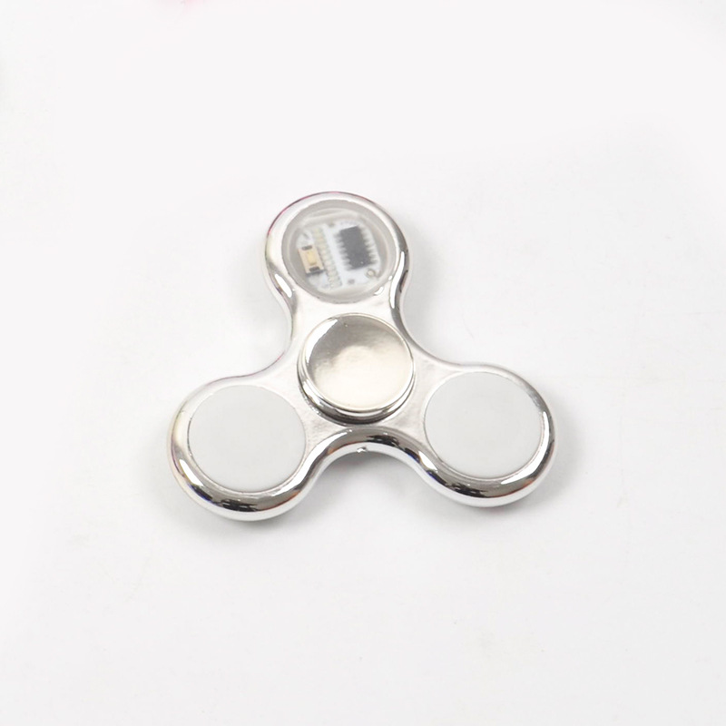 Glow In The Dark Creative LED Light Fidget Spinner Stress Relief Hand Spinner Kids Toy For Focus Lu 5