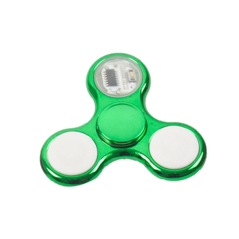 Glow In The Dark Creative LED Light Fidget Spinner Stress Relief Hand Spinner Kids Toy For Focus Lu 8