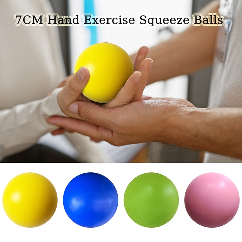 Hand Grip Strength Trainer Elastic Finger Grip Squeeze Ball Stress Relief Trainer For Hand And Fing 1
