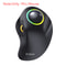 Ergonomic Rollerball Gaming Mouse Rechargeable Wireless Trackball Bluetooth RGB Gear Adjustable 6