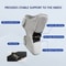 Knee Brace with Triple-Spring Booster, Adjustable Stabilizer for Men Women, Rebound Support for Squats & Sports Training
