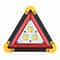 LED Triangle Light Car Stop Sign Multifunction Car Breakdown Emergency Safety Triangle With Red LED 4