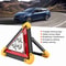LED Triangle Light Car Stop Sign Multifunction Car Breakdown Emergency Safety Triangle With Red LED