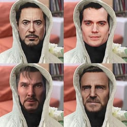 elastic mesh masks cosplay super heroes, 3d printed stephen strange full face mask, funny balaclava headcovers