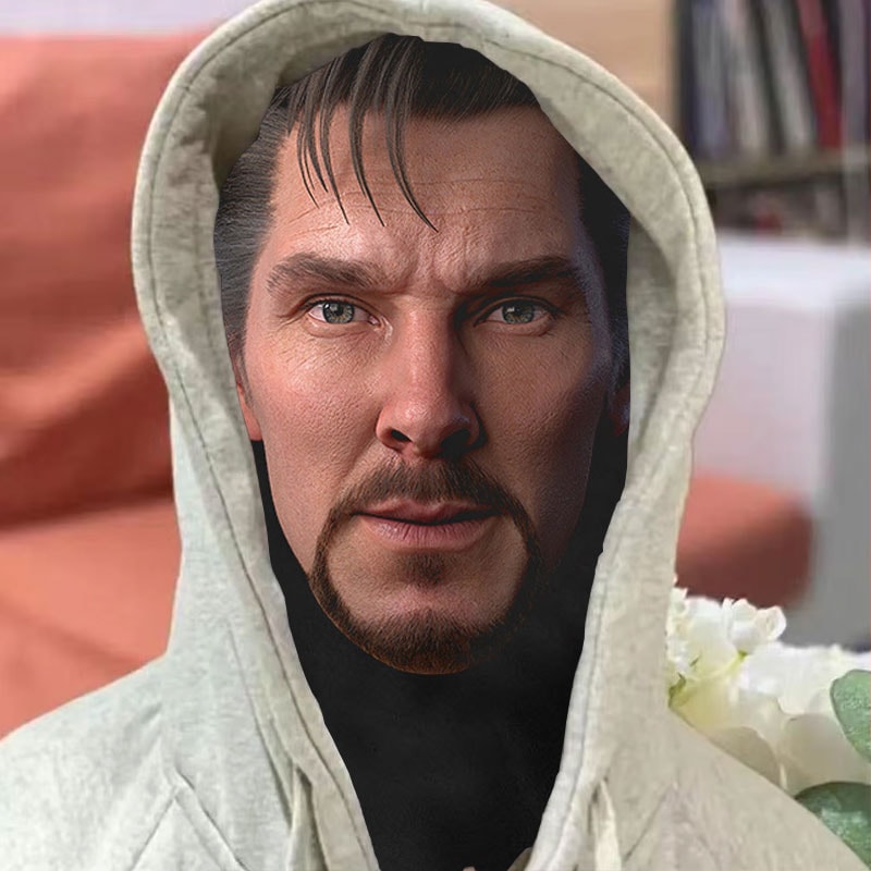 Elastic Mesh Masks Cosplay Super Heroes 3D Printed Stephen Strange Full Face Mask Funny Balaclava H 2