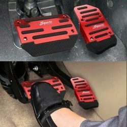 non-slip aluminum alloy automatic gas brake pedal pad, universal car accessories