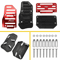 NonSlip Aluminum Alloy Automatic Gas Brake Pedal Pad Universal Car Accessories 6