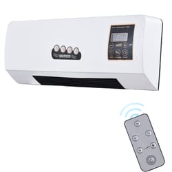 new 2 in 1 wall mounted space heater fan with remote control electric heater