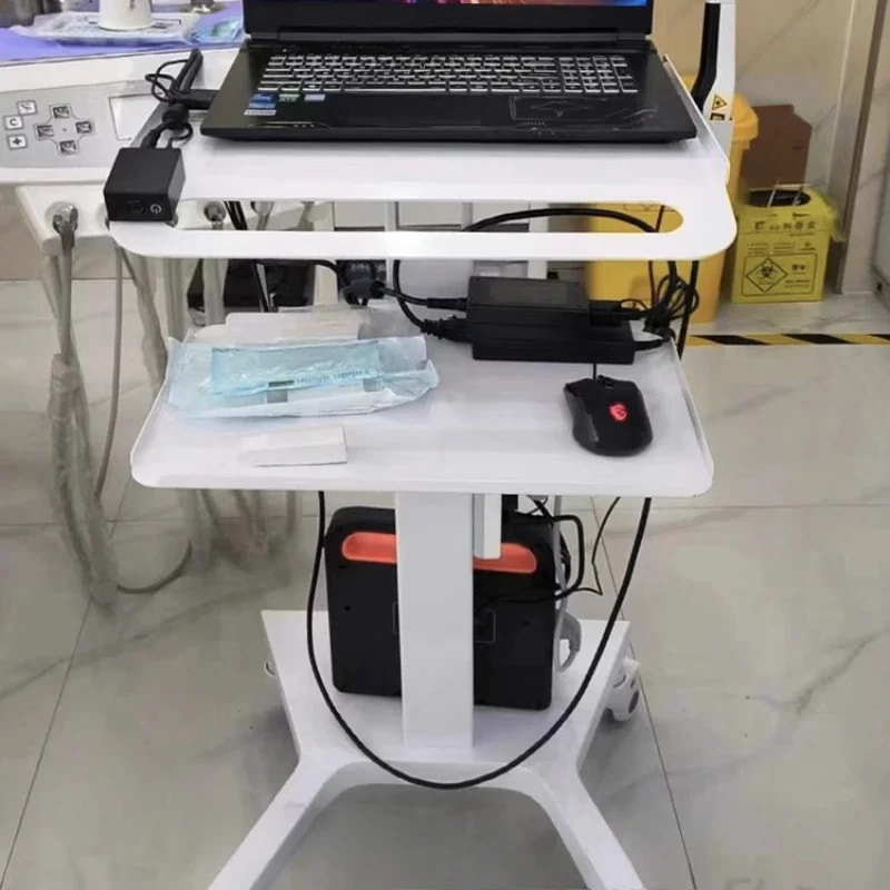 Multipurpose Cosmetic Trolley Cart With Wheels Eyelash Organizer Salon Furniture 1