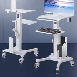 multi-purpose cosmetic trolley cart with wheels, eyelash organizer & salon furniture