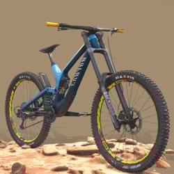 new canyon sender cf 9.0 mountain bike 3d model stl, obj, fbx, dae, 3ds files instant download