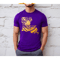 Louisiana State Outline With Tiger 4 Different Color Options Gold Or Purple Solid Or Fade  Ready Fo 2