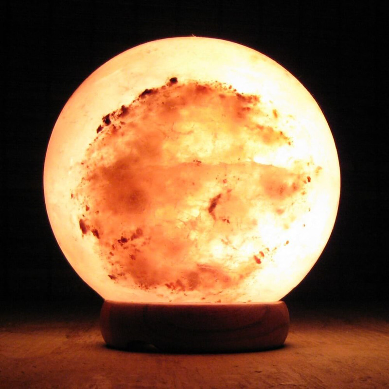 Space Ball Himalayan Salt Lamp Handmade Real Pink Salt 610 LBS With Dimmer 2