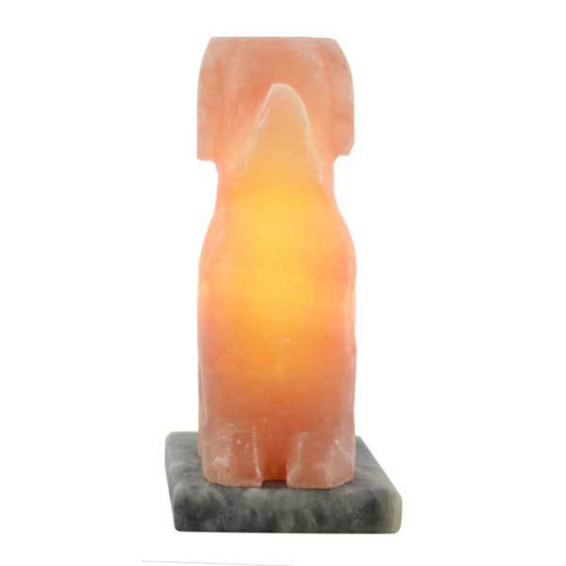 Dog Himalayan Salt Lamp Real Pink Salt 610 LBS With Dimmer 2
