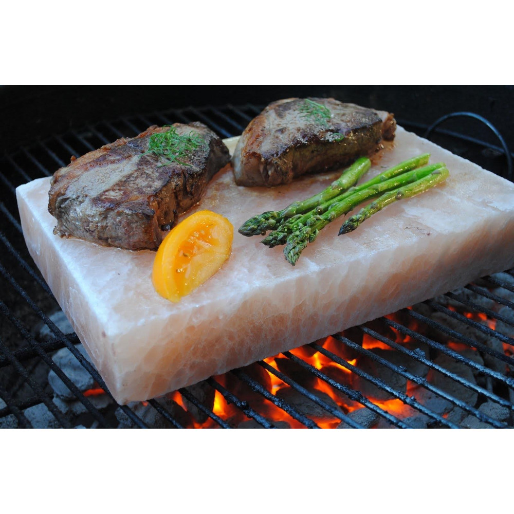 HANDMADE HIMALAYAN ROCK SALT BLOCK COOKING PLATESLAB SET  HIMALAYAN PINK SALT 2