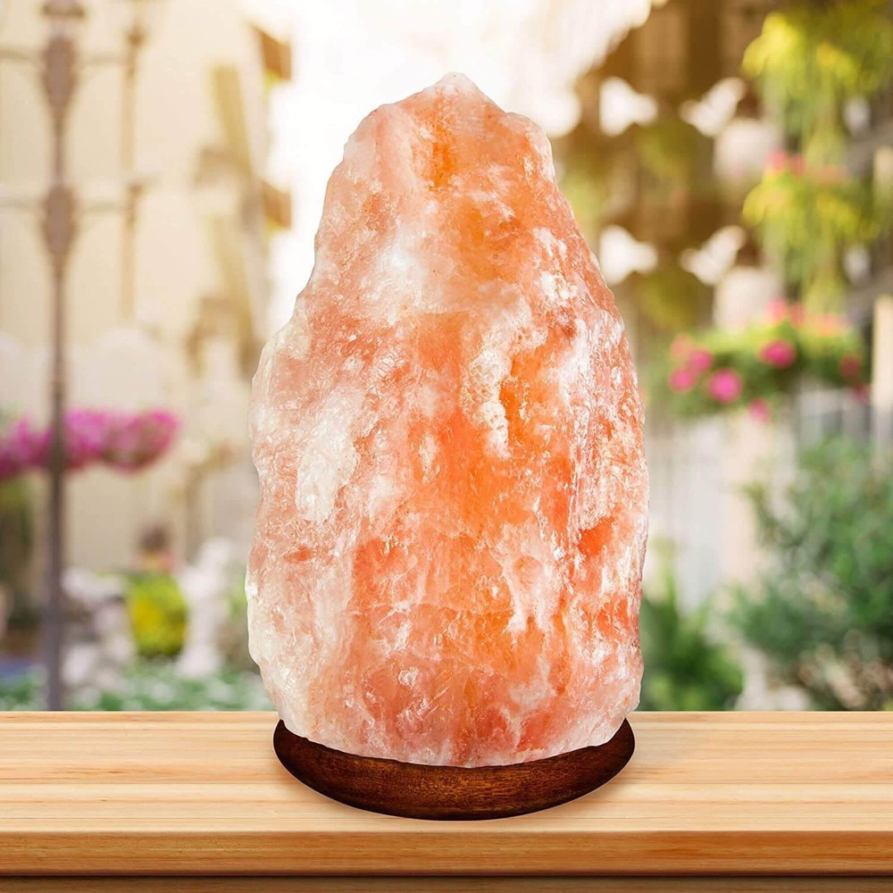 Original Himalayan Salt Lamp Medium  Real Pink Salt 610 LBS With Dimmer 2