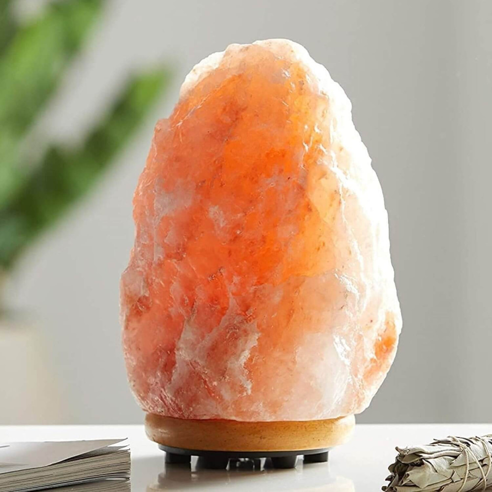 Original Himalayan Salt Lamp Medium  Real Pink Salt 610 LBS With Dimmer 1