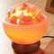 Fire Bowl Himalayan Salt Lamp Handmade Real Pink Salt 610 LBS With Dimmer 7