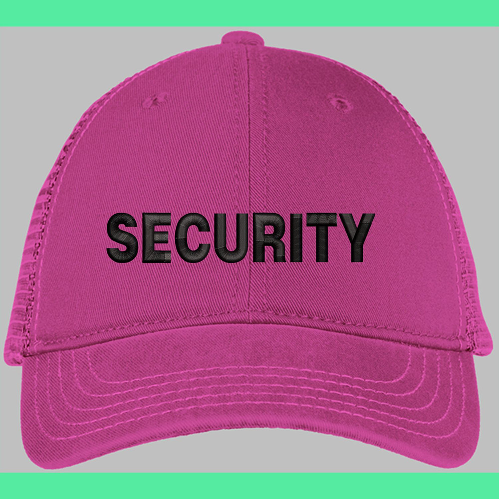 SECURITY Suitable For Hat Beanie And Left Chest Placement 0