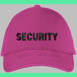 security - suitable for hat, beanie ,and left chest placement,