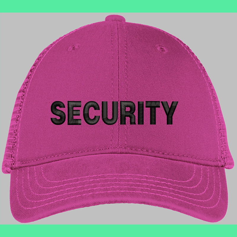 SECURITY Suitable For Hat Beanie And Left Chest Placement 0