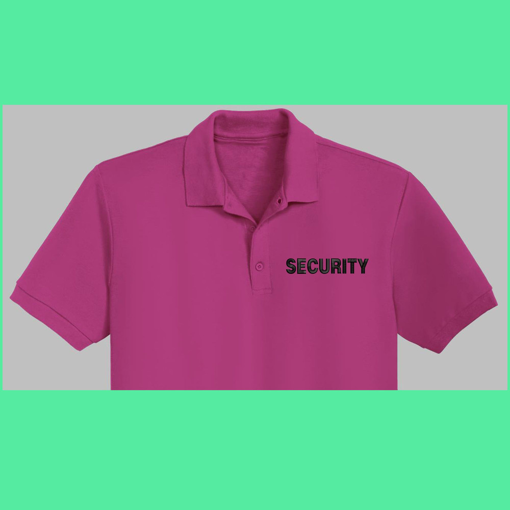 SECURITY Suitable For Hat Beanie And Left Chest Placement 2