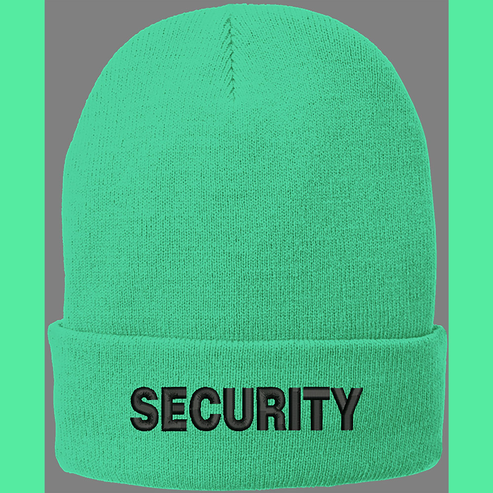 SECURITY Suitable For Hat Beanie And Left Chest Placement 3