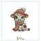 Cute Baby Cow Embroidery Design 4 Sizes Digital Pattern Instant Download For Machine Embroidery 0